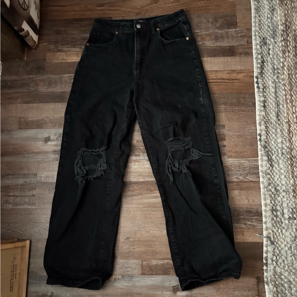wild fable Black High-Rise Jeans
